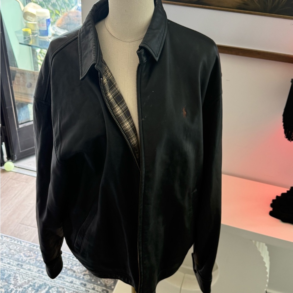 Vintage Polo by Ralph Lauren Leather Jacket